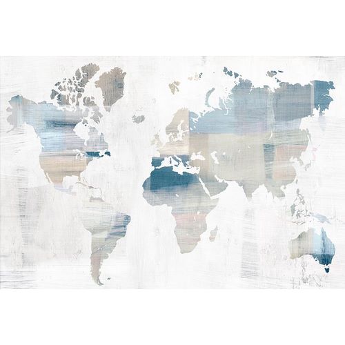 World Travelers Map Blue Version혻